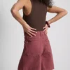 Cotton-rich ribbed racerback tank Cotton-rich ribbed racerback tank
