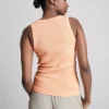 Cotton-rich ribbed racerback tank Cotton-rich ribbed racerback tank
