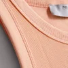 Cotton-rich ribbed racerback tank Cotton-rich ribbed racerback tank