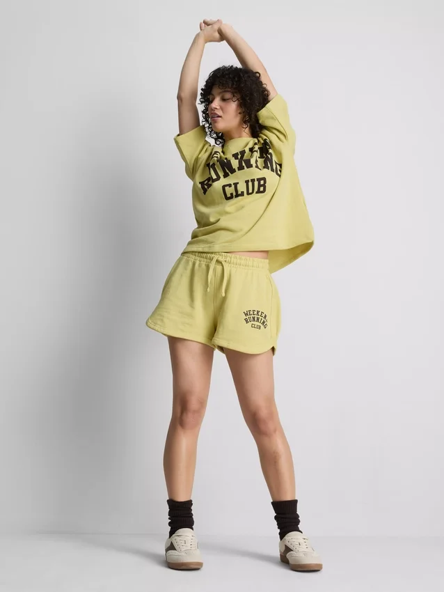 Cotton-rich running club shorts Cotton-rich running club shorts
