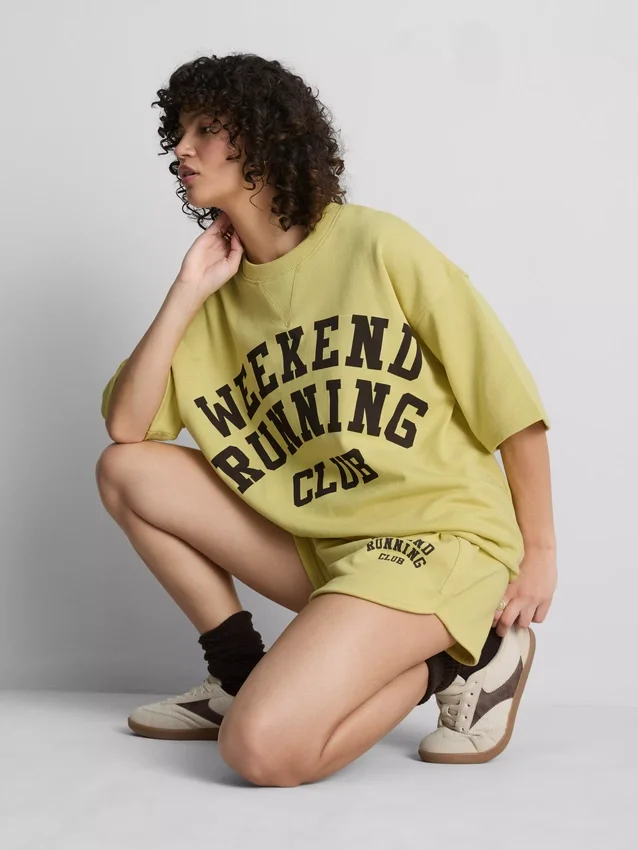 Cotton-rich running club shorts Cotton-rich running club shorts