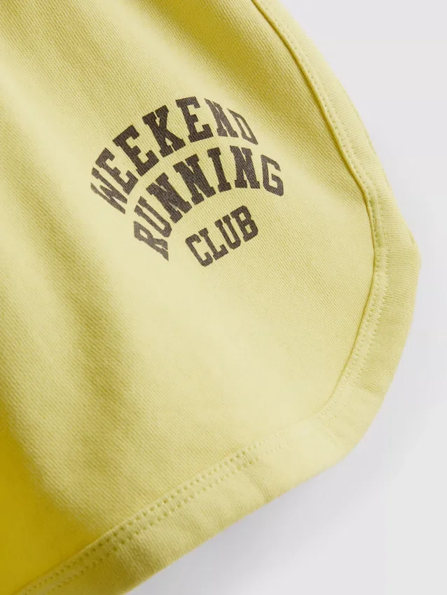 Cotton-rich running club shorts Cotton-rich running club shorts