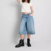 Cotton-rich short-sleeve bardot top Cotton-rich short-sleeve bardot top