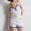 Cotton-rich stretch shorty pajamas Cotton-rich stretch shorty pajamas