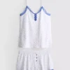 Cotton-rich stretch shorty pajamas Cotton-rich stretch shorty pajamas