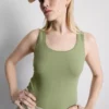 Cotton rich stretch tank Cotton rich stretch tank