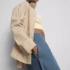 Cotton-rich wide-leg pleated joggers Cotton-rich wide-leg pleated joggers