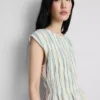 Cotton shirred tank top Cotton shirred tank top