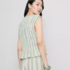 Cotton shirred tank top Cotton shirred tank top