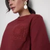 Cotton short sleeve crochet tee Cotton short sleeve crochet tee