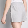Cotton split hem lounge shorts Cotton split hem lounge shorts