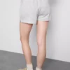 Cotton split hem lounge shorts Cotton split hem lounge shorts