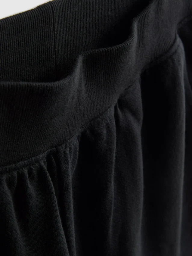 Cotton split hem lounge shorts Cotton split hem lounge shorts