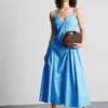 Cotton strappy corset midi dress Cotton strappy corset midi dress