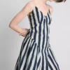 Cotton strappy corset midi dress Cotton strappy corset midi dress