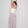 Cotton stripe pajama bottoms Cotton stripe pajama bottoms