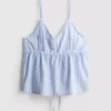 Cotton striped cami pajama top Cotton striped cami pajama top