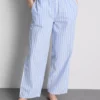 Cotton striped oxford pajama bottoms Cotton striped oxford pajama bottoms