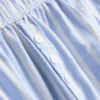 Cotton striped oxford pajama shorts Cotton striped oxford pajama shorts