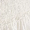 Cotton tiered embroidered mini skirt Cotton tiered embroidered mini skirt