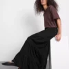 Cotton tiered maxi peasant skirt Cotton tiered maxi peasant skirt