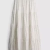 Cotton tiered maxi peasant skirt Cotton tiered maxi peasant skirt