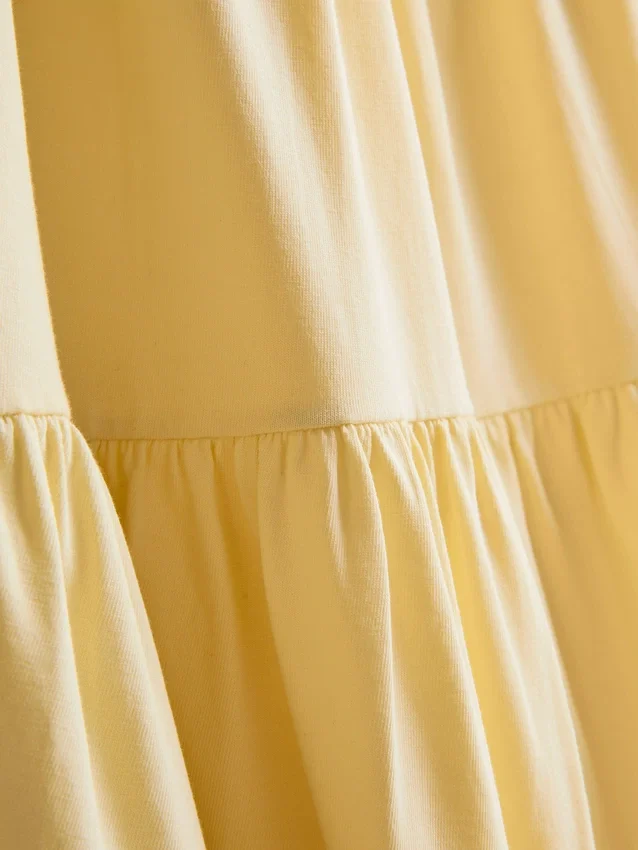 Cotton tiered maxi peasant skirt Cotton tiered maxi peasant skirt