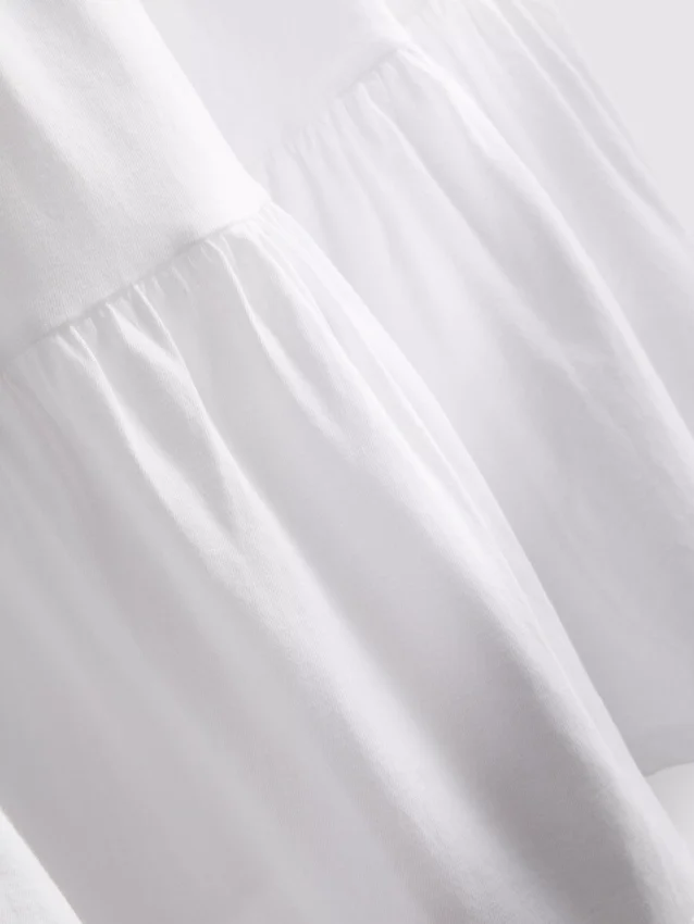 Cotton tiered maxi peasant skirt Cotton tiered maxi peasant skirt