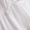Cotton tiered v-neck mini dress Cotton tiered v-neck mini dress