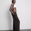 Cotton wide leg beach pants Cotton wide leg beach pants