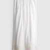 Cotton wide leg embroidered pants Cotton wide leg embroidered pants