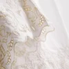 Cotton wide leg embroidered pants Cotton wide leg embroidered pants