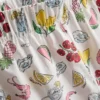 Cotton woven pajama shorts Cotton woven pajama shorts