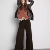 Cozy wide-leg cotton-blend joggers Cozy wide-leg cotton-blend joggers