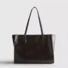 Crackle faux leather tote bag Crackle faux leather tote bag