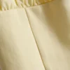 Crepe square-neck corset top Crepe square-neck corset top