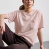 Crew neck longline tee Crew neck longline tee