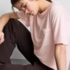 Crew neck longline tee Crew neck longline tee
