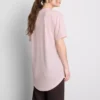 Crew neck longline tee Crew neck longline tee
