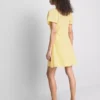 Crinkle cap-sleeve mini dress Crinkle cap-sleeve mini dress