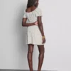Crinkle cap-sleeve mini dress Crinkle cap-sleeve mini dress