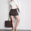 Crinkle mini rara skirt Crinkle mini rara skirt