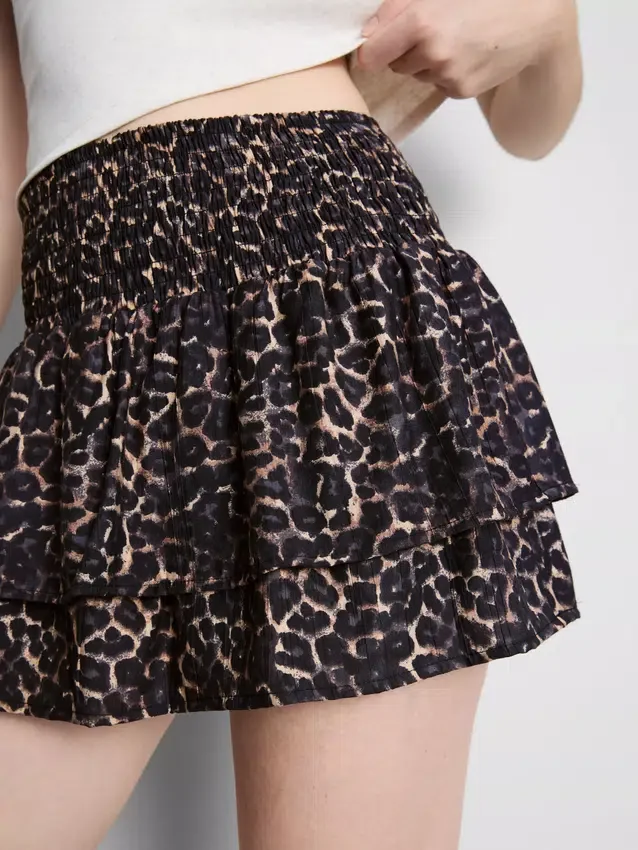 Crinkle mini rara skirt Crinkle mini rara skirt