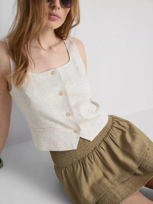 Crinkle rara mini skirt Crinkle rara mini skirt