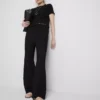 Crinkle straight-leg drawstring pants Crinkle straight-leg drawstring pants