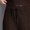 Crinkle straight-leg drawstring pants Crinkle straight-leg drawstring pants
