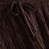 Crinkle straight-leg drawstring pants Crinkle straight-leg drawstring pants