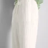 Crinkle straight-leg trousers Crinkle straight-leg trousers