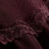 Crinkle v-neck top Crinkle v-neck top