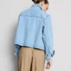 Crinkle wide leg pants